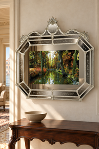 Murano Glass TV Mirror — Veduta