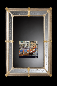 Murano Glass TV Mirror — Mondo Novo