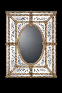 Miroir Vénitien en Verre de Murano — Casanova