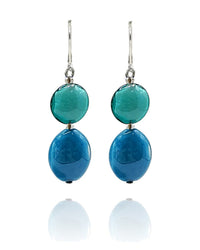 Adria Azure — Murano Glass Earrings