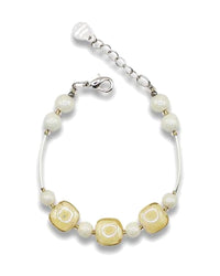 Ariel Amber — Murano Glass Bracelet