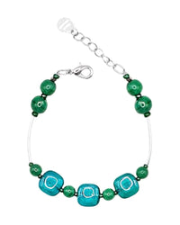 Ariel Sea Green — Murano Glass Bracelet