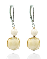 Ariel Amber — Murano Glass Earrings