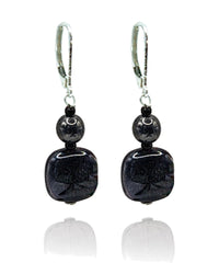 Ariel Black — Murano Glass Earrings