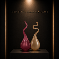 Cipollina — Vase en verre de Murano