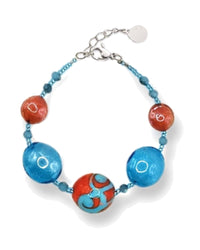 Capri Turquoise — Murano Glass Bracelet