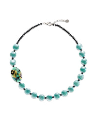 Dogaressa Green — Murano Glass Necklace