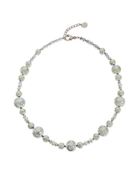 Sorrento Grey — Murano Glass Necklace